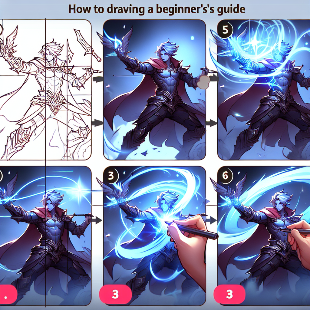 Strategi Menggambar Hero Mobile Legend untuk Pemula