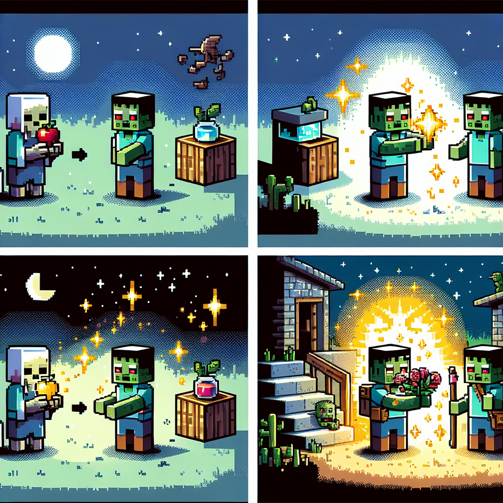 How to Cure a Zombie Villager in Minecraft: A Step-by-Step Guide